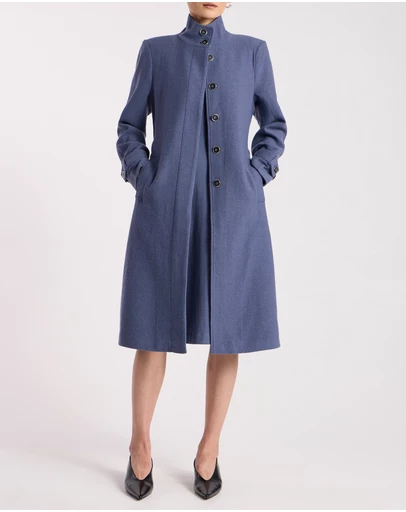 David Lawrence - Abrielle Felted Wool Coat