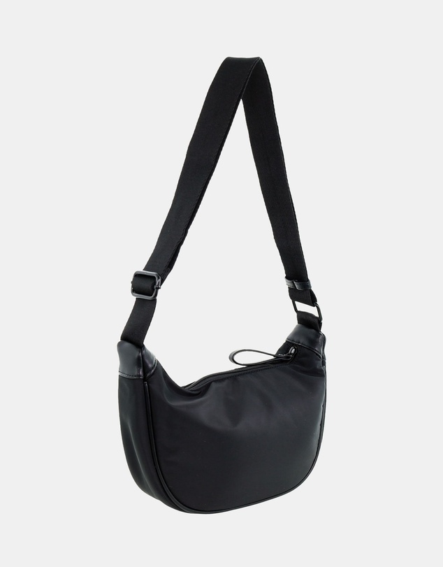 Pierre Cardin - Pierre Cardin Ladies Nylon Crescent Cross-Body Bag