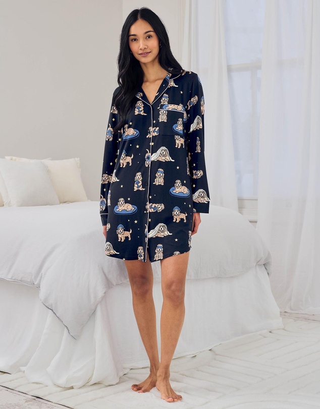 Chelsea Peers - Sleepy Dog Classic Night Shirt
