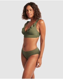 Sea Level Australia - Essentials Frill Bra Top