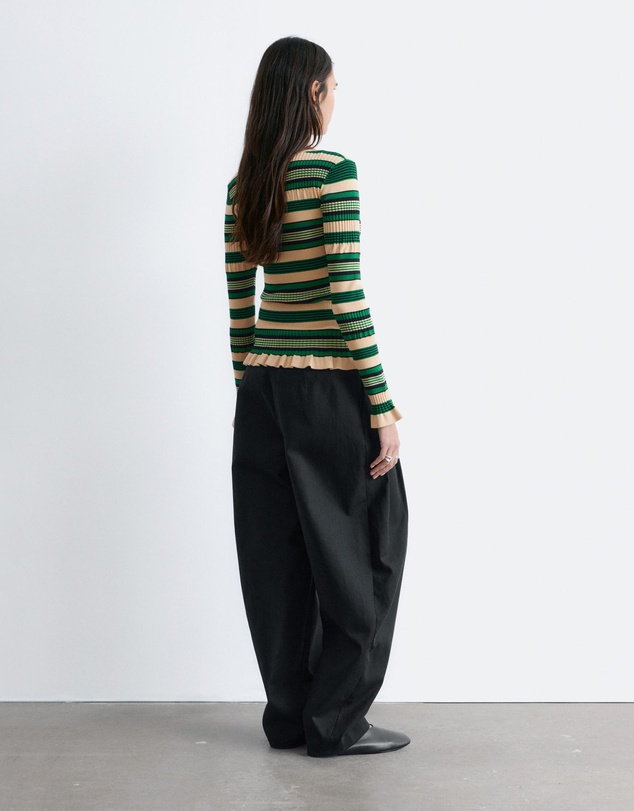 & Other Stories - LS Ribbed Top