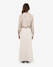 Forcast - Caris Flared Maxi Skirt