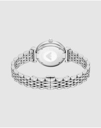 Emporio Armani - Silver Tone Analogue Watch