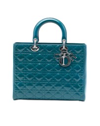 Pre-Loved by Azura Reborn - Pre-Loved Large Patent Cannage Lady Dior