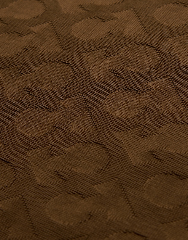 Calibre - Monogram Jacquard T-shirt Toffee