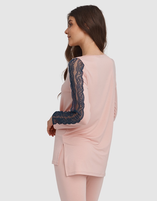 Oh!Zuza - Lace Trim Pyjama Set