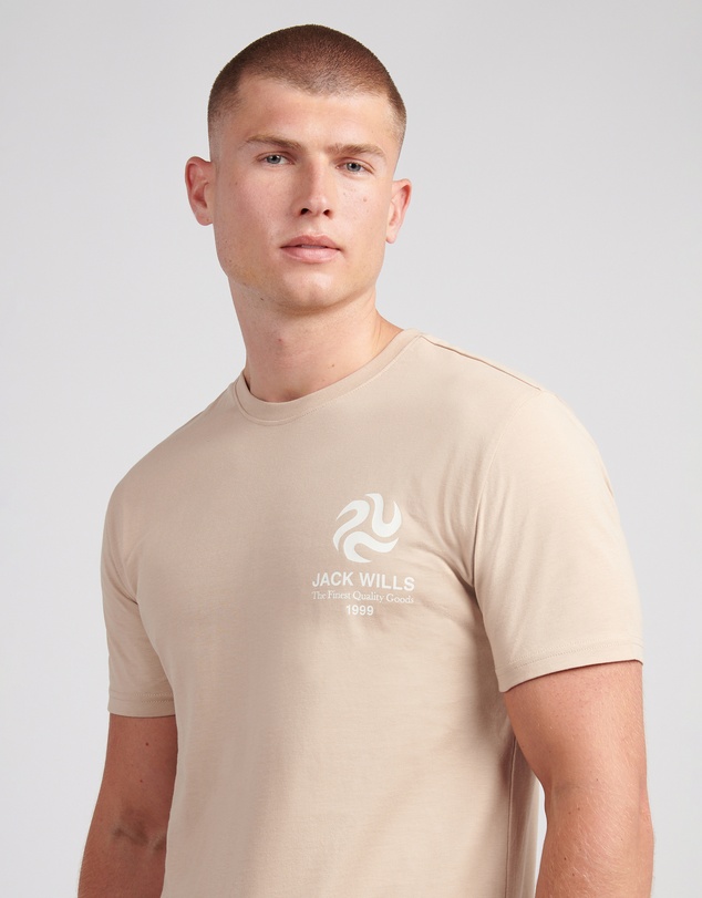 Jack Wills - Swirl Graphic T-Shirt