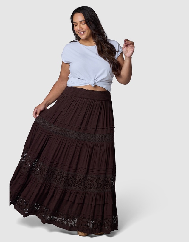 The Poetic Gypsy - True Faith Maxi Skirt