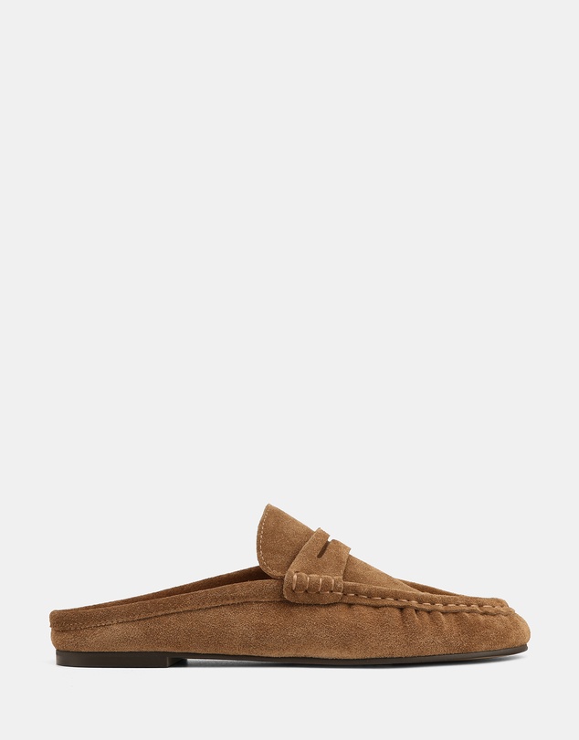 Wittner - Bronn Suede Leather Backless Loafers