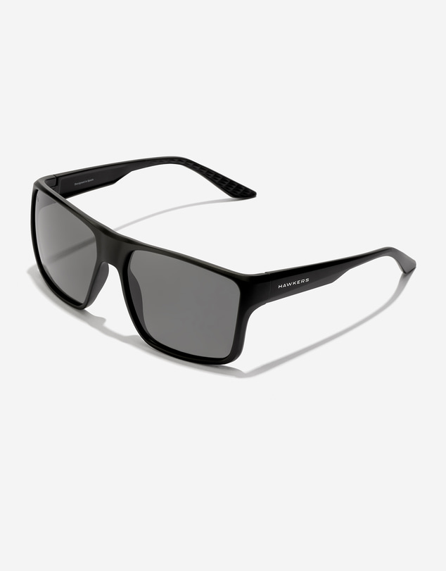 Hawkers Co - Edge XL Black Polarised Sunglasses - for Men and Women