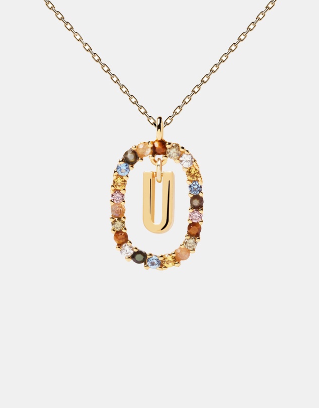 PDPAOLA - Letter U Necklace