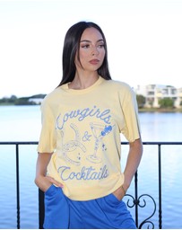 Vacancy Co - Cowgirls & Cocktails Tee