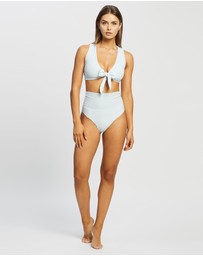Fiola Rose Swim - Leilani High Waisted Bottoms