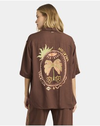 Billabong - Womens Vacay Mode Button-down Shirt