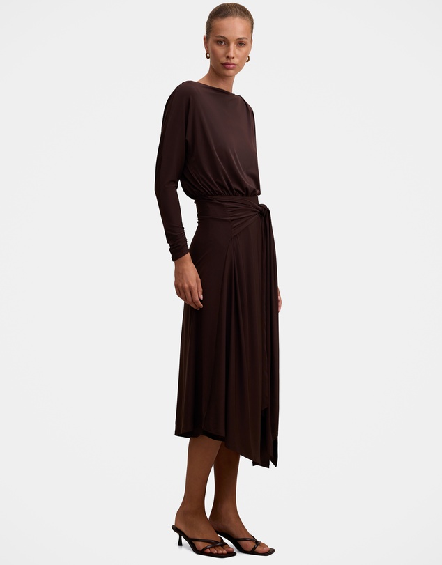 Forever New - Ida Draped Jersey Midi Dress