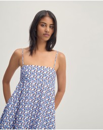 Oxford - Jessie Cotton Printed Dress