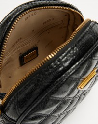 GUESS - Giully Circle Lizard PU Bag