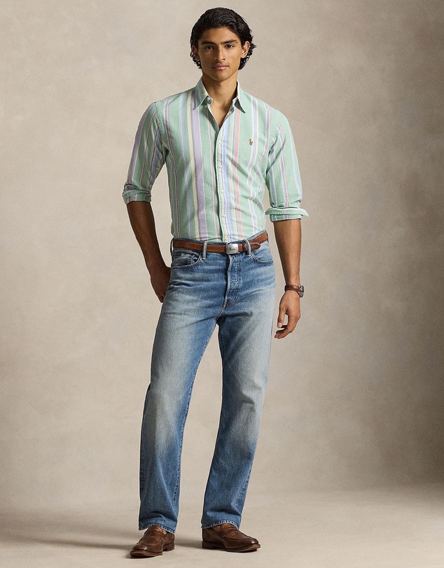 Polo Ralph Lauren - Custom Fit Striped Oxford Shirt
