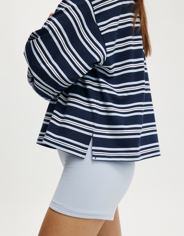 Cotton On Body Active - Long Sleeve Graphic Crew Sweatshirt