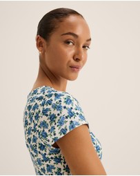 Review - Diana Floral Jersey Dress