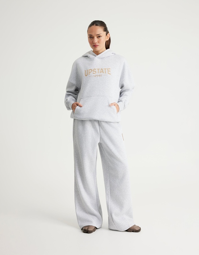 Upstate - Off-Duty Hoodie - Grey Marle