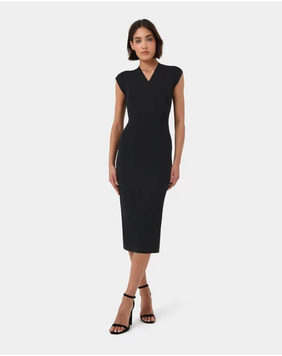 Forcast - Ani Cross Over Knit Dress