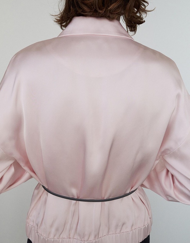 M.N.G - Satin Jacket With Zip
