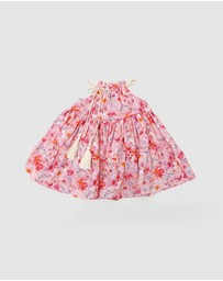 WITH LOVE FOR KIDS - Cotton Muslin Dress - Babies - Kids