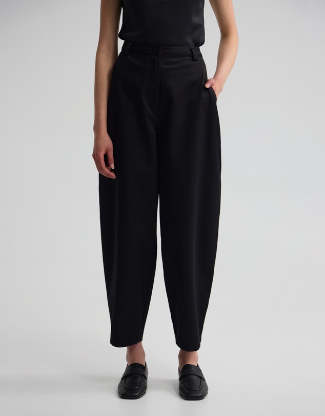 Oxford - Etta Barrel Leg Cotton Pant