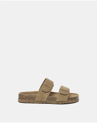EVERAU - EverAU Ugg Aurelia Cow Suede Upper Sandals