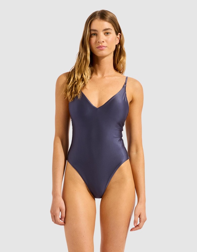 Seafolly - V Neck One Piece