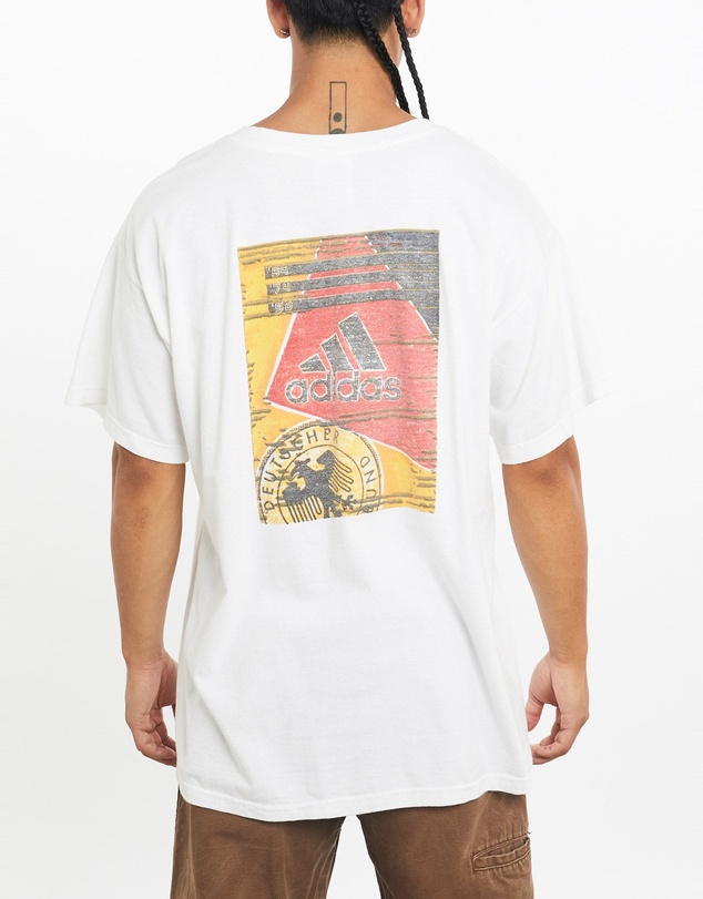 Vintage by The Real Deal - Pre Loved - Vintage Adidas Germany Deutscher Fussball-Bund Soccer Tee