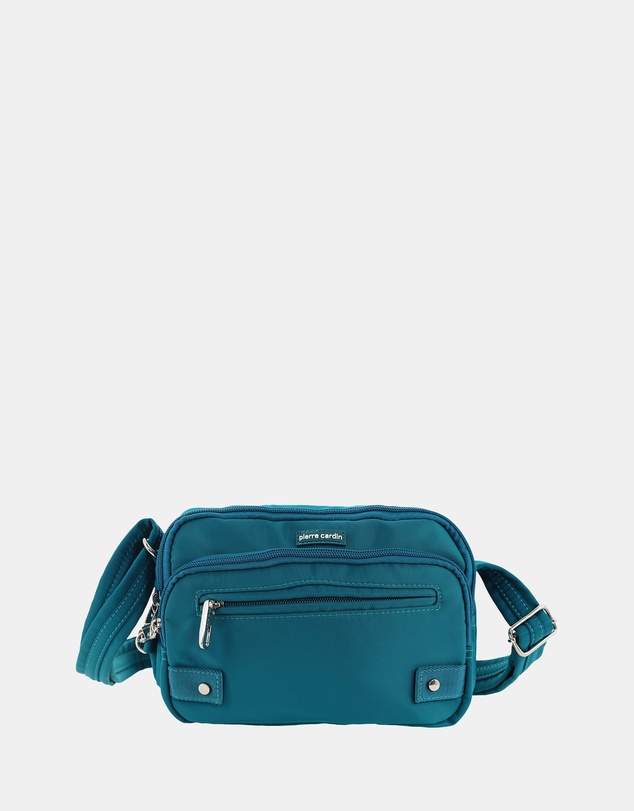 Pierre Cardin - Pierre Cardin Nylon Anti-Theft Cross Body Bag