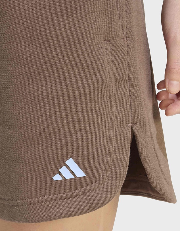 adidas Sportswear - 3 Stripes Studio Fleece Loose Shorts Womens