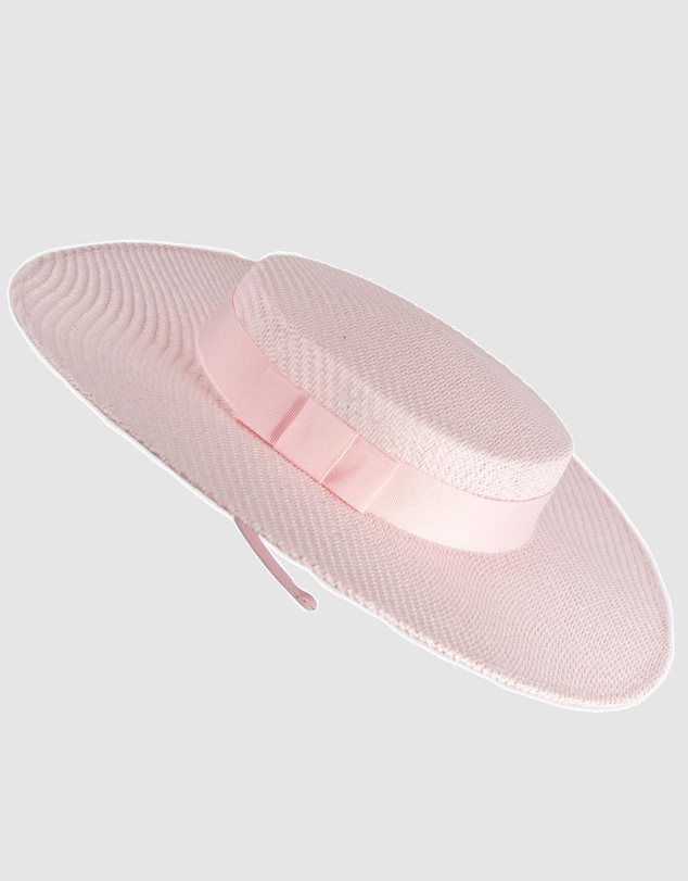 Max Alexander - Pink Boater Hat