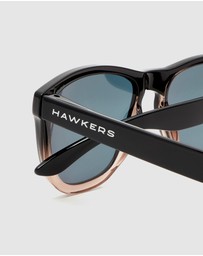Hawkers Co - HAWKERS - Polarized Fusion Rose Gold ONE Sunglasses for Men and Women UV400