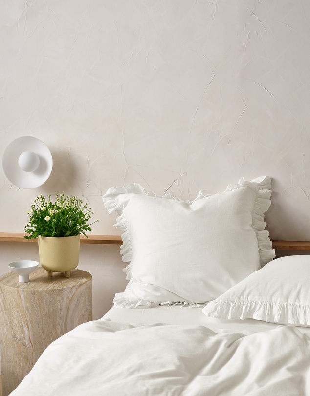 Linen House - Vintage Ruffle European Pillowcase