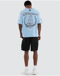 Americain - Crest Loopback Oversized Tee
