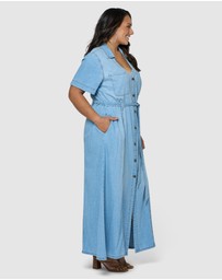 Indigo Tonic - Naomi Chambray Maxi Dress