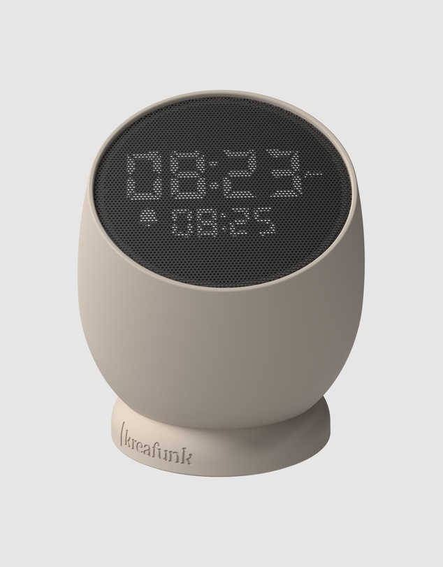 Kreafunk - Kreafunk Bell Alarm Clock - Ivory Sand