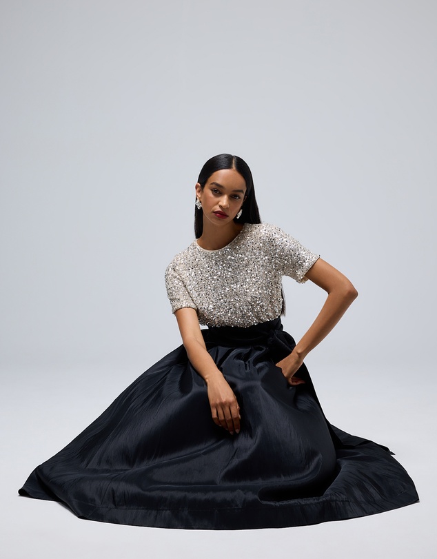 Montique - Ginger Sequin Top