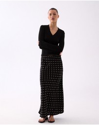 Style Addict - Margaux Deep V Henley Top