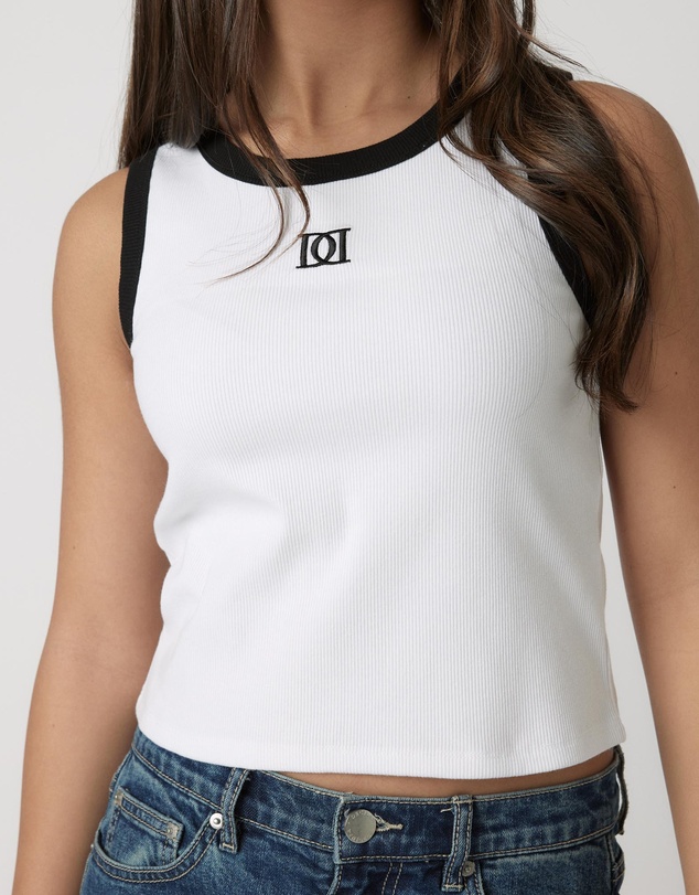 Decjuba Kids - Harper Monogram Tank Top - Teens