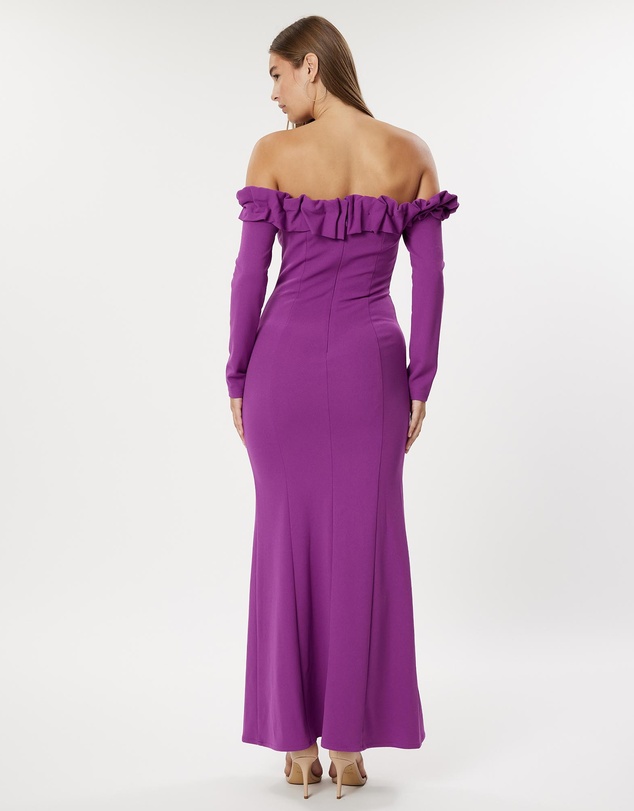 Romance by Honey and Beau - Aria Off Shoulder Maxi Dress