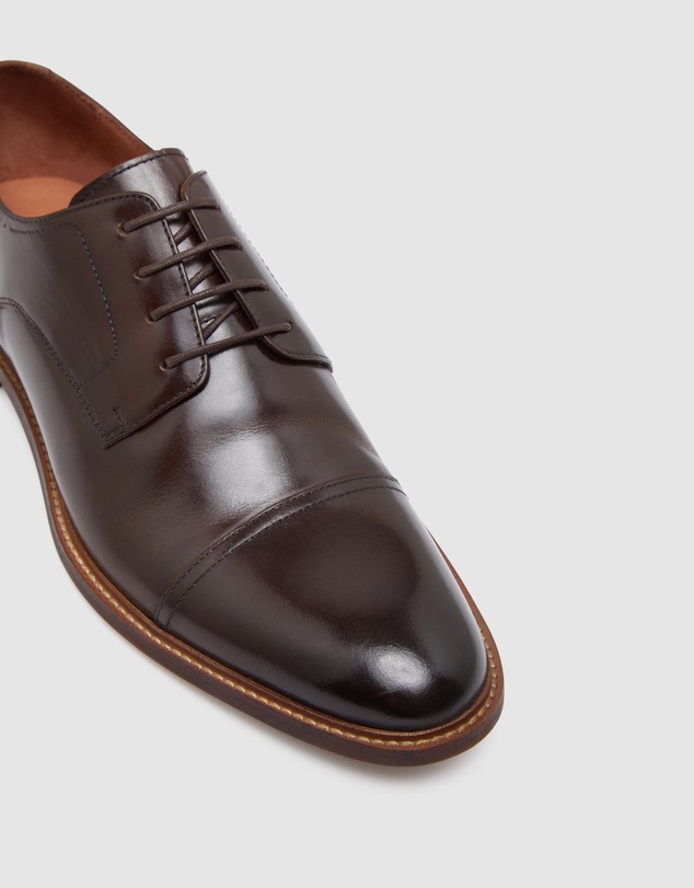 Oxford - Hudson Toe Cap Derby Shoe