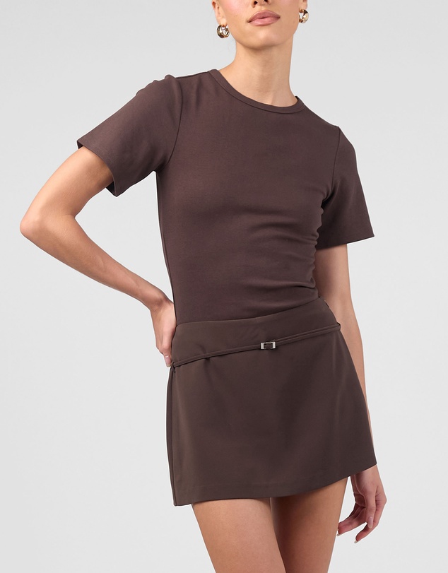 MVN - Mini Skort With Belt