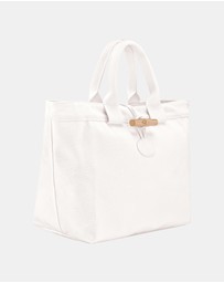 Longchamp - Le Roseau Canvas Tote Bag - Large