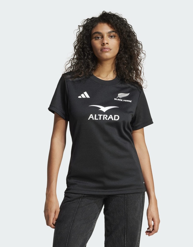 adidas Performance - Black Ferns Rugby Home Supporters Jersey Womens
