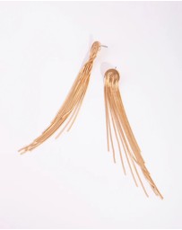 Lovisa - Gold Waterfall Cup Chain Earrings