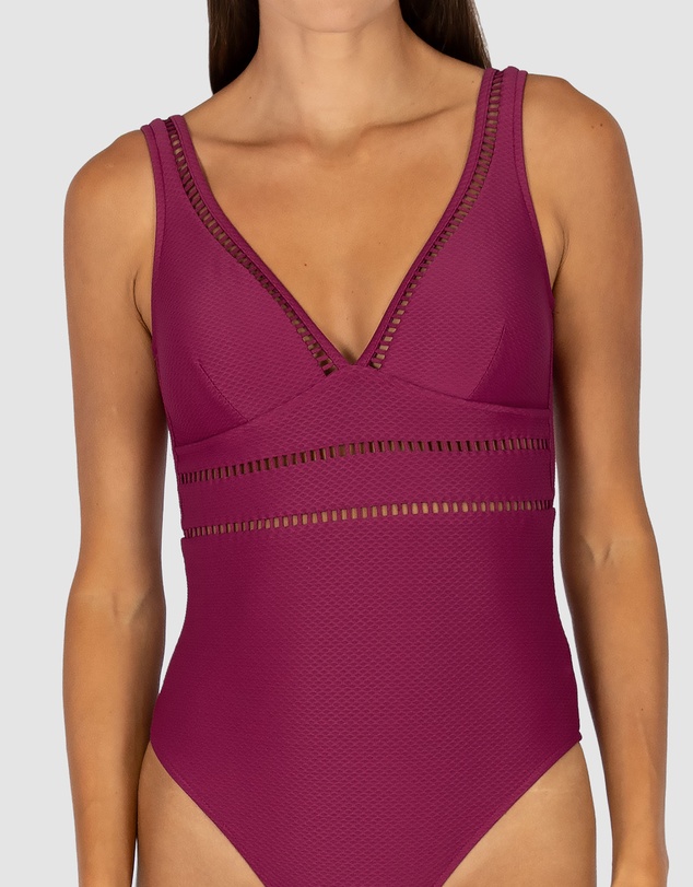 Baku Swimwear - Rococco Longline One Piece Swimsuit